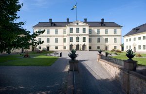 Entré till Löfstad slott